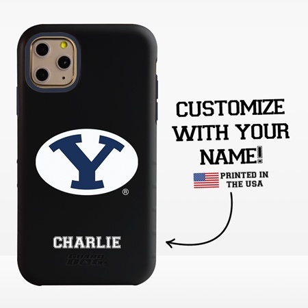 Collegiate Case for iPhone 11 Pro Max  – Hybrid BYU Cougars - Personalized
