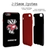 Collegiate Case for iPhone 6 Plus / 6s Plus  – Hybrid Wisconsin Badgers - Personalized
