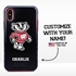 Collegiate Case for iPhone X / XS  – Hybrid Wisconsin Badgers - Personalized
