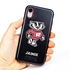 Collegiate Case for iPhone XR  – Hybrid Wisconsin Badgers - Personalized
