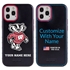 Collegiate Case for iPhone 12 / 12 Pro  – Hybrid Wisconsin Badgers - Personalized
