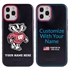 Collegiate Case for iPhone 12 Pro Max  – Hybrid Wisconsin Badgers - Personalized
