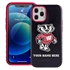 Collegiate Case for iPhone 12 Pro Max  – Hybrid Wisconsin Badgers - Personalized
