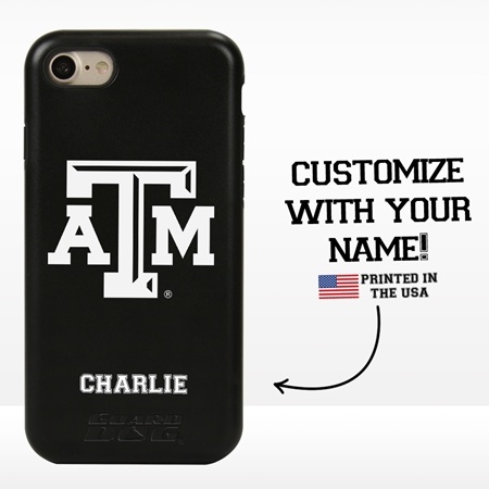 Collegiate Case for iPhone 7 / 8  – Hybrid Texas A&M Aggies - Personalized
