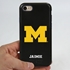 Collegiate Case for iPhone 7 / 8 – Hybrid Michigan Wolverines - Personalized
