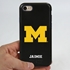 Collegiate Case for iPhone 7 / 8 – Hybrid Michigan Wolverines - Personalized
