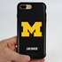 Collegiate Case for iPhone 7 Plus / 8 Plus – Hybrid Michigan Wolverines - Personalized
