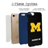 Collegiate Case for iPhone 7 Plus / 8 Plus – Hybrid Michigan Wolverines - Personalized
