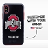 Collegiate Case for iPhone X / XS – Hybrid Ohio State Buckeyes - Personalized
