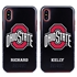 Collegiate Case for iPhone X / XS – Hybrid Ohio State Buckeyes - Personalized
