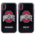 Collegiate Case for iPhone XS Max – Hybrid Ohio State Buckeyes - Personalized
