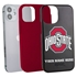 Collegiate Case for iPhone 12 Mini – Hybrid Ohio State Buckeyes - Personalized
