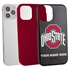Collegiate Case for iPhone 12 / 12 Pro – Hybrid Ohio State Buckeyes - Personalized
