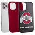 Collegiate Case for iPhone 12 / 12 Pro – Hybrid Ohio State Buckeyes - Personalized
