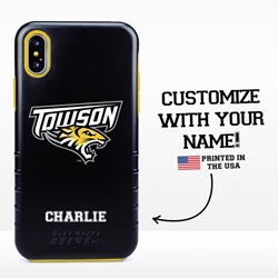 
Collegiate Case for iPhone XS Max – Hybrid Towson Tigers - Personalized