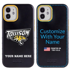 
Collegiate Case for iPhone 12 Mini – Hybrid Towson Tigers - Personalized