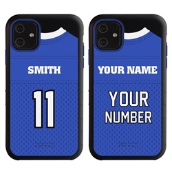 
Personalized Football Jersey Case for iPhone 11 – Hybrid – (Black Case)