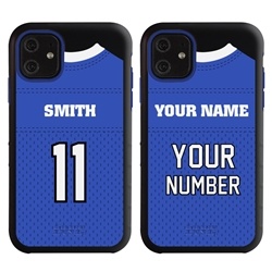 
Personalized Football Jersey Case for iPhone 11 – Hybrid – (Black Case)