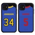 Personalized Football Jersey Case for iPhone 11 – Hybrid – (Black Case)
