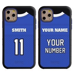 
Personalized Football Jersey Case for iPhone 11 Pro – Hybrid – (Black Case)