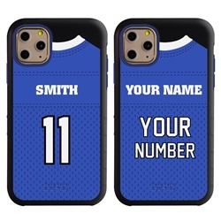 
Personalized Football Jersey Case for iPhone 11 Pro – Hybrid – (Black Case)