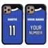 Personalized Football Jersey Case for iPhone 11 Pro Max – Hybrid – (Black Case)
