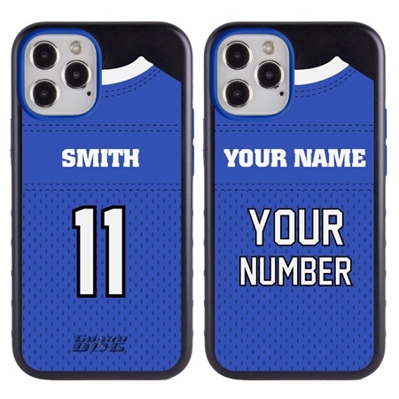 Personalized Football Jersey Case for iPhone 12 / 12 Pro – Hybrid – (Black Case)
