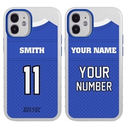 
Personalized Football Jersey Case for iPhone 12 Mini – Hybrid – (White Case)