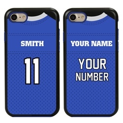 
Personalized Football Jersey Case for iPhone 7 / 8 / SE – Hybrid – (Black Case)