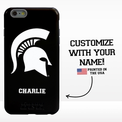 
Collegiate Case for iPhone 6 Plus / 6s Plus – Hybrid Michigan State Spartans - Personalized