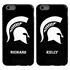 Collegiate Case for iPhone 6 Plus / 6s Plus – Hybrid Michigan State Spartans - Personalized
