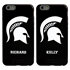 Collegiate Case for iPhone 6 Plus / 6s Plus – Hybrid Michigan State Spartans - Personalized
