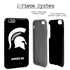 Collegiate Case for iPhone 6 Plus / 6s Plus – Hybrid Michigan State Spartans - Personalized
