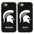 Collegiate Case for iPhone 7 / 8 – Hybrid Michigan State Spartans - Personalized
