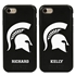 Collegiate Case for iPhone 7 / 8 – Hybrid Michigan State Spartans - Personalized
