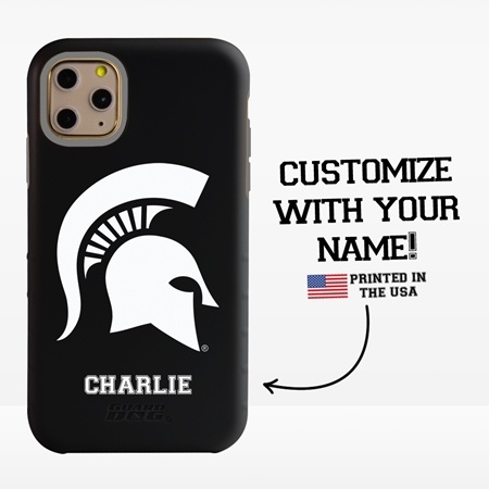 Collegiate Case for iPhone 11 Pro – Hybrid Michigan State Spartans - Personalized
