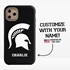 Collegiate Case for iPhone 11 Pro Max – Hybrid Michigan State Spartans - Personalized
