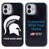 Collegiate Case for iPhone 12 Mini – Hybrid Michigan State Spartans - Personalized
