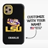Collegiate Case for iPhone 11 Pro – Hybrid LSU Tigers - Personalized
