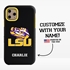 Collegiate Case for iPhone 11 Pro – Hybrid LSU Tigers - Personalized
