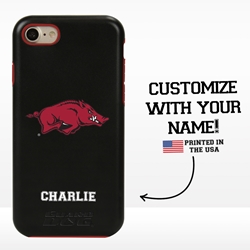 
Collegiate Case for iPhone 7 / 8 – Hybrid Arkansas Razorbacks - Personalized