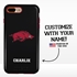 Collegiate Case for iPhone 7 Plus / 8 Plus – Hybrid Arkansas Razorbacks - Personalized
