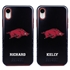 Collegiate Case for iPhone XR – Hybrid Arkansas Razorbacks - Personalized
