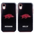 Collegiate Case for iPhone XR – Hybrid Arkansas Razorbacks - Personalized
