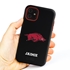 Collegiate Case for iPhone 11 – Hybrid Arkansas Razorbacks - Personalized

