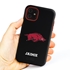 Collegiate Case for iPhone 11 – Hybrid Arkansas Razorbacks - Personalized
