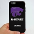 Collegiate Case for iPhone 6 Plus / 6s Plus – Hybrid Kansas State Wildcats - Personalized
