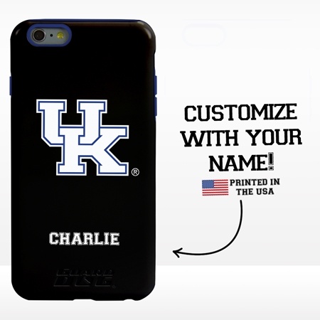 Collegiate Case for iPhone 6 Plus / 6s Plus – Hybrid Kentucky Wildcats - Personalized
