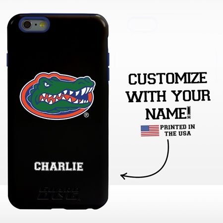 Collegiate Case for iPhone 6 Plus / 6s Plus – Hybrid Florida Gators - Personalized
