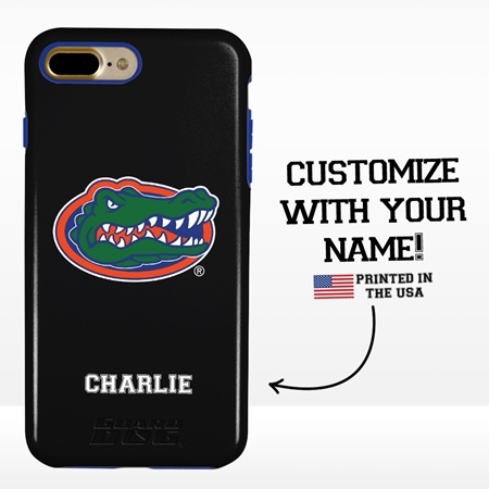 Collegiate Case for iPhone 7 Plus / 8 Plus – Hybrid Florida Gators - Personalized
